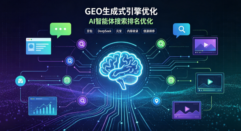 金川县GEO 浪潮来袭：生成式引擎优化崛起，创作者争抢豆包、DeepSeek、元宝智能体流量入口